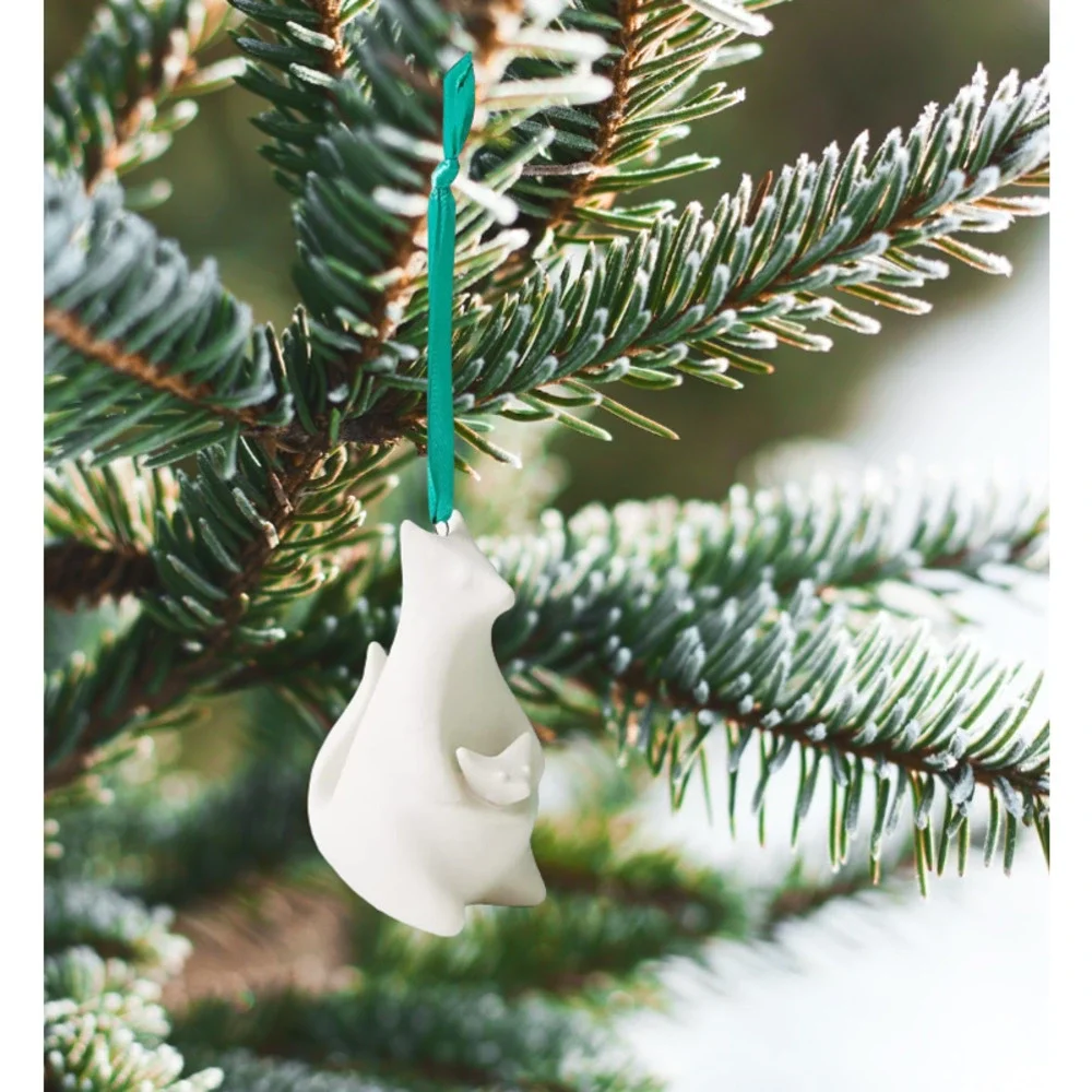 Jonathan Adler Kangaroo Christmas Ornament - Gift Wrapped